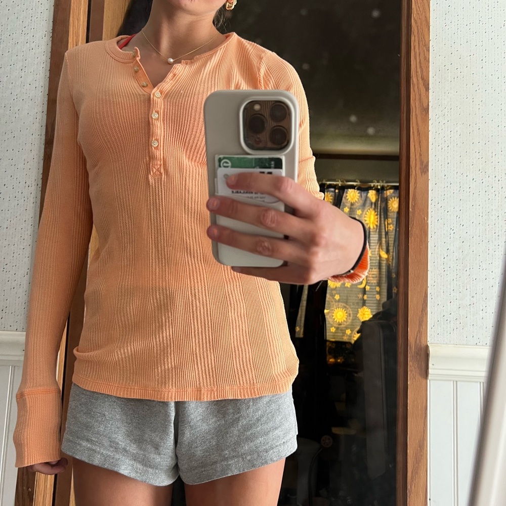 Aerie Orange Long Sleeve